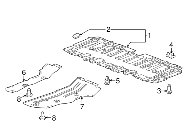 Cubre motor Cruze 17/19 - Imagen 2